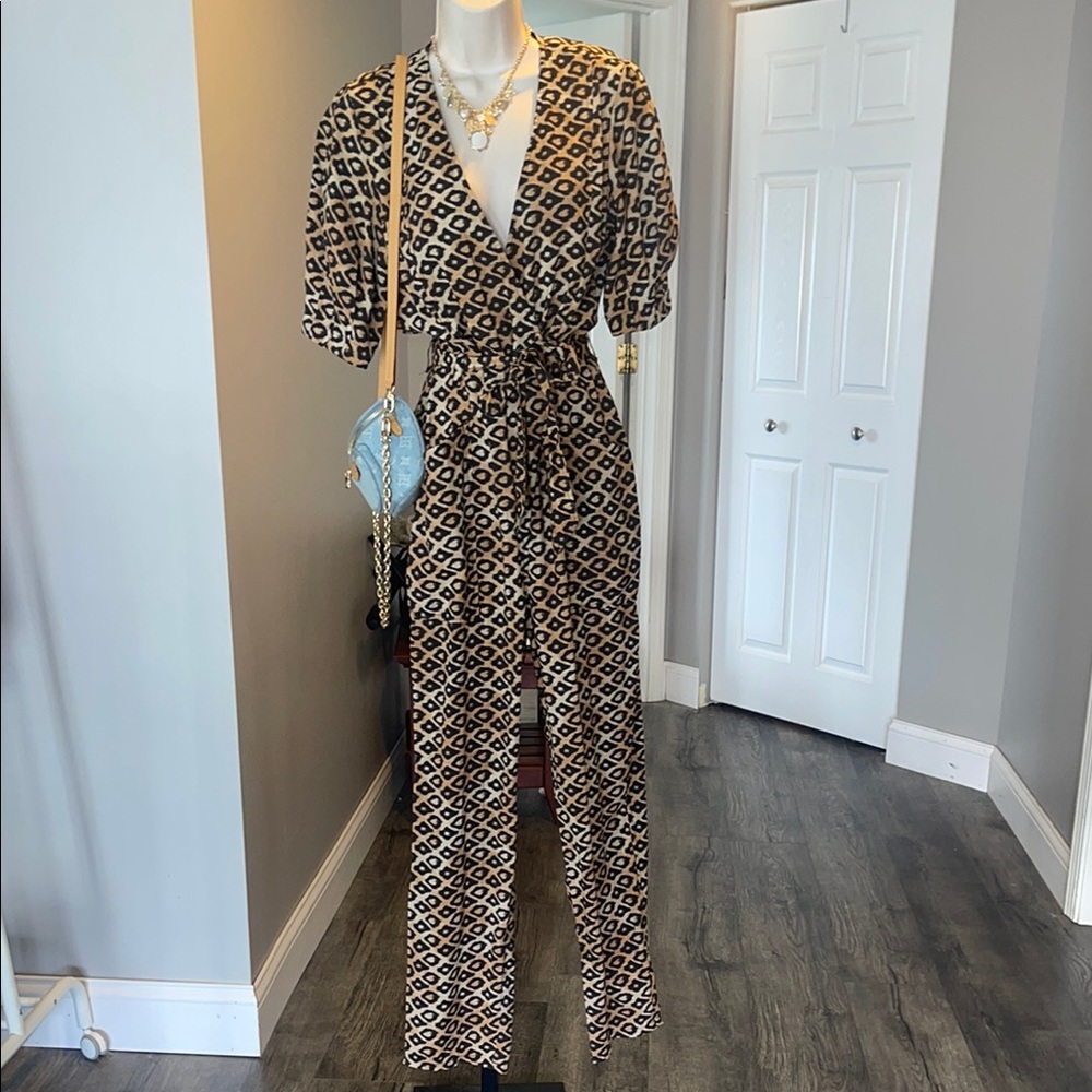 Scotch and Soda Printed Jumpsuit - Free People
